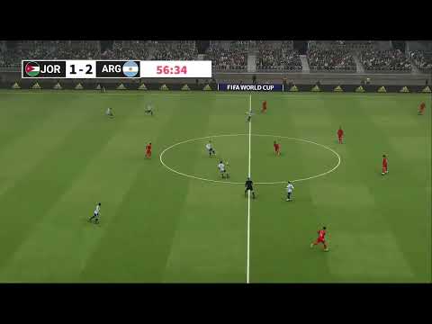 Argentina vs Jordan Live | PC efootball Match Video | PES 21 Gameplay Simulation