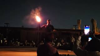 Dubai desert Safari fire performance🎉