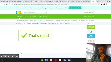 IXL Geometry: C3: Identify Complementary, Supplementary, Vertical, Adjacent, and Congruent Angles