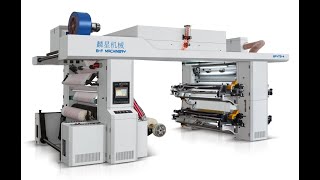 BFYTB-4 Color Roll Paper Stack Flexo Printing Machine Wealth