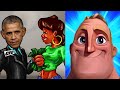 Don't worry dad, he is Mr. Incredible becoming canny