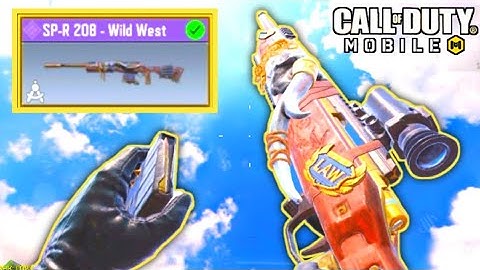 SP-R 208-WILD WEST GAMEPLAY MULTIPLAYER CALL OF DUTY MOBILE SEASON 2 HEAVY METAL