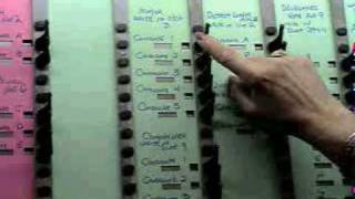 HOW TO VOTE IN NEW YORK -USING THE ARCHAIC VOTING MACHINE IN NEW YORK!