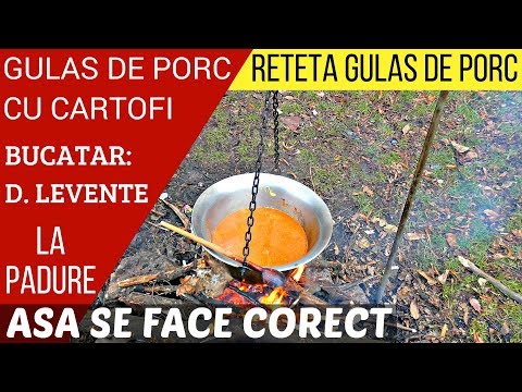 Cum Se Face Corect Gulas De Porc Cu Cartofi La Ceaun Cu Maestrul