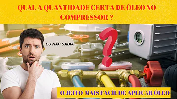 Qual o óleo usado nos compressores de ar condicionado automotivo?