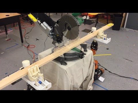 AutoSaw: Robot Assisted Carpentry