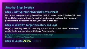 Efficiently Find and Delete All Empty Folders in PowerShell
