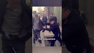 Kind Officers Help Drunk Man Sleeping In Roadside Ditch