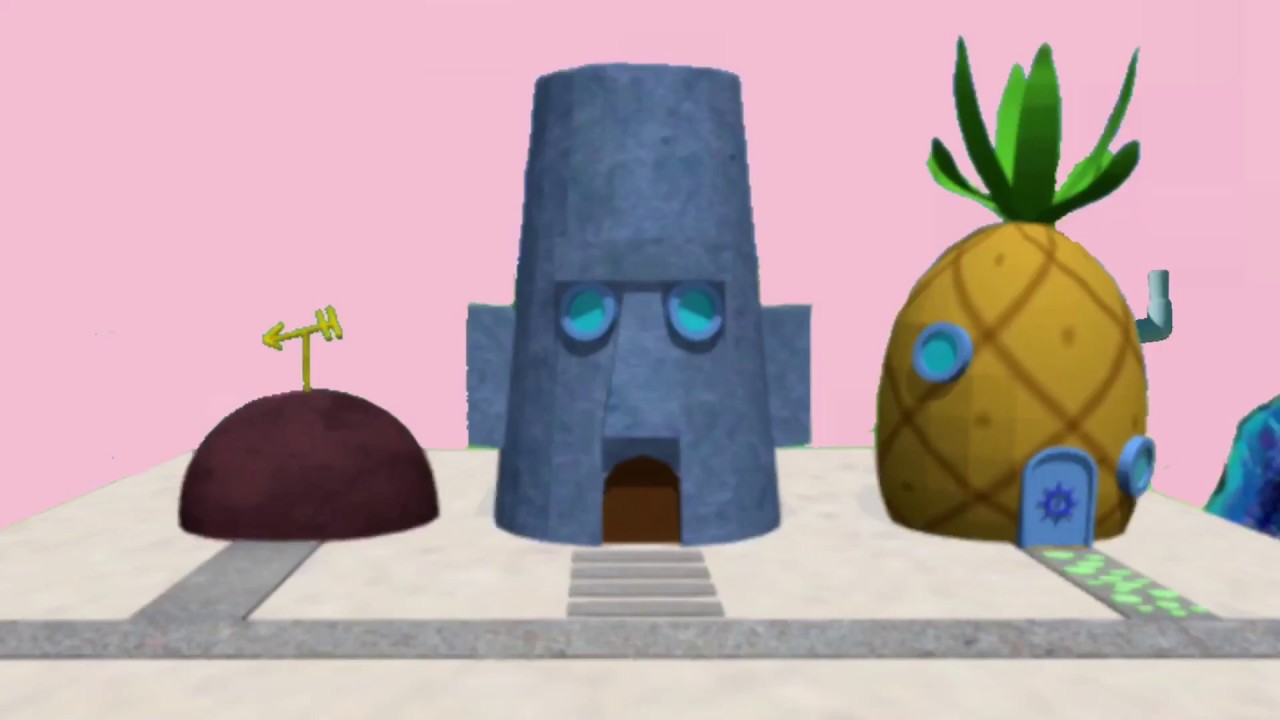 Green Screen SpongeBob (Like) house / Bikini Bottom houses YouTube