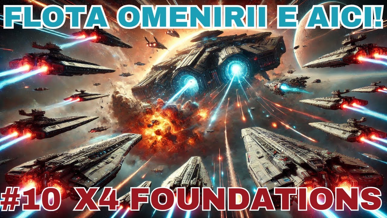 X4 Foundations - 1 Colossus , 1 Odysseus si 6 Behemoth vs 5 Xenon K, 1 Xenon I si 1 Xenon H ! - #10