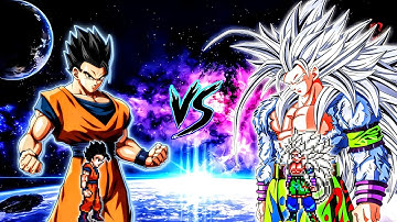 Mystic Gohan TP OP (New) VS Goku MUI 5 OP in Jump Force Mugen