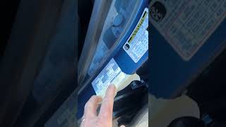 Trying to find your Mazda paint code? #automobile #paint