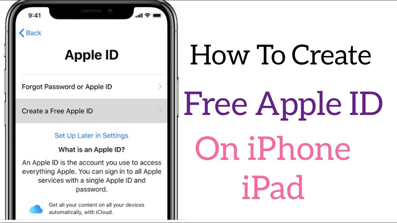 How To Create Free Apple Id free for iPhone iPad Latest Method 2023 ️