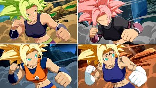 Kefla Alternative Color References - Dragon Ball FighterZ Mods