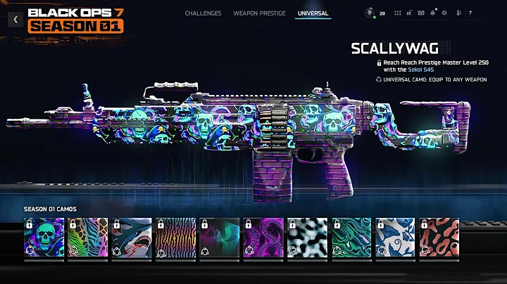 25+ NEW Black Ops 7 Season 1 Camo Rewards… (Events, Prestige & Weekly)