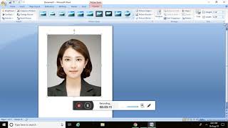 How to Create 2x2 and 1x1 Picture ID in Microsoft Word