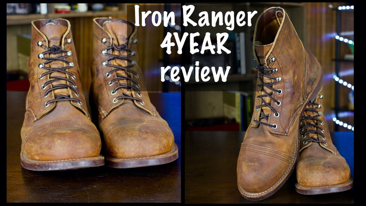 Red Wing Iron Ranger 8085 | Review After 4 Years - YouTube