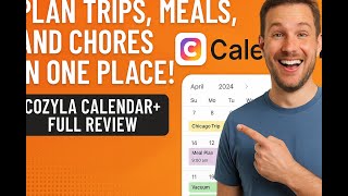 Stop Wasting Time! Cozyla Digital Wall Calendar Is the Smartest Home Organizer
