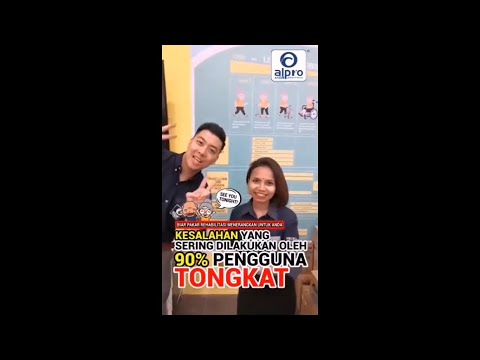 Video: Adakah anda memegang tongkat pada bahagian yang tidak terjejas?