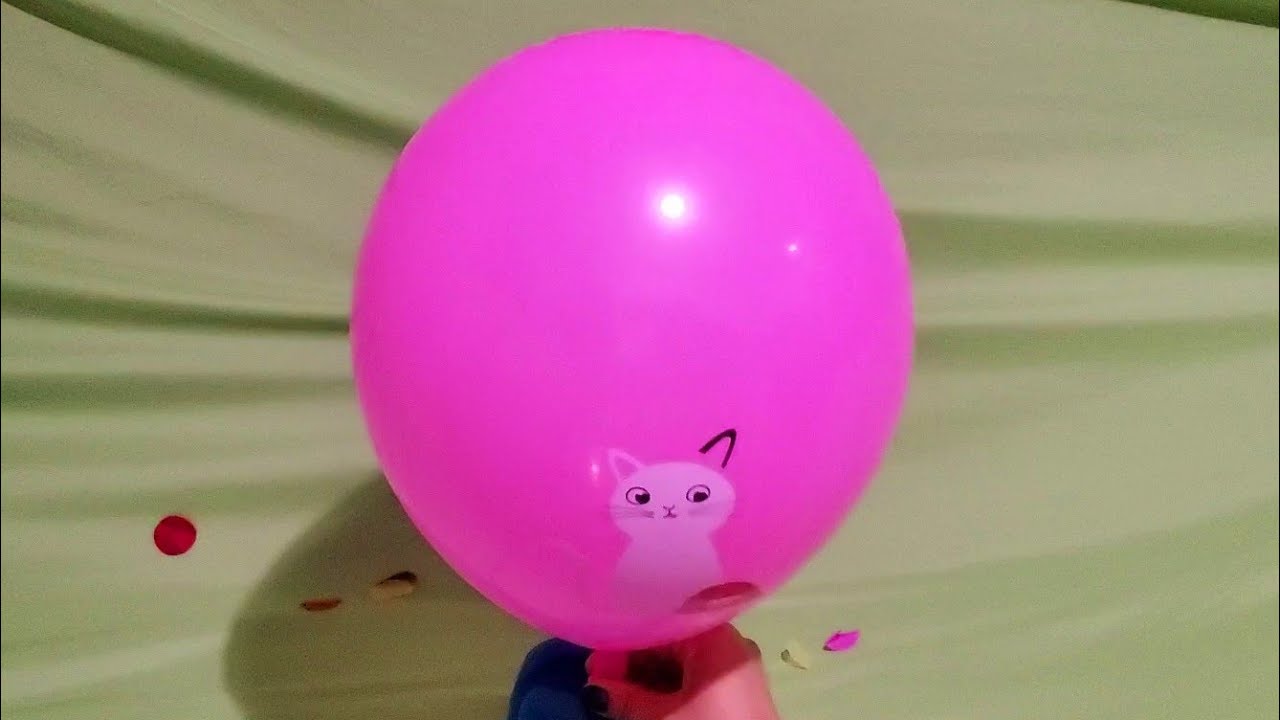 INFLATING AND DEFLATING FUN HAPPY BIRTHDAY BALLOONS!!! - YouTube