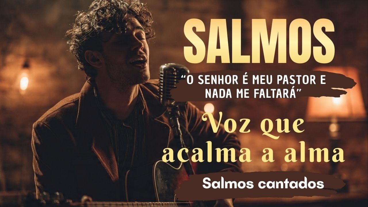 Salmos 23 Cantado | Voz que Acalma a Alma e Conecta o Espirito Santo ...