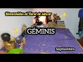 GEMINIS Horóscopo Septiembre  Tarot interactivo✨