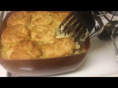 Quick And Easy Chicken Pot Pie In A Copper Chef Pan Youtube