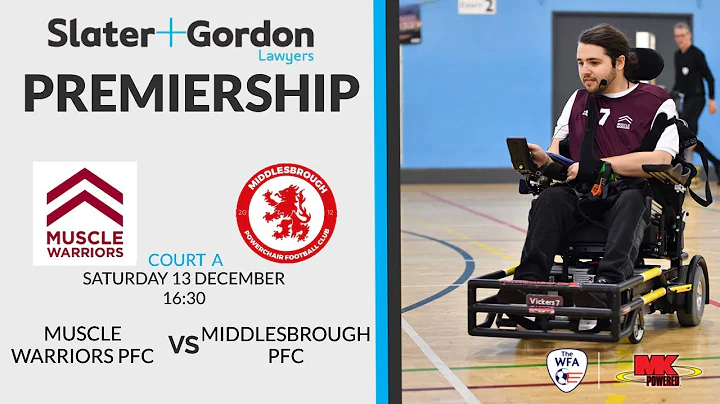 Muscle Warriors PFC vs Middlesbrough PFC - Slater & Gordon Premiership Court A