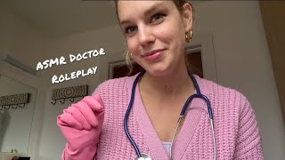[ASMR] Your favorite French doctor *But I’m using pink rubber gloves* (Medical exam)