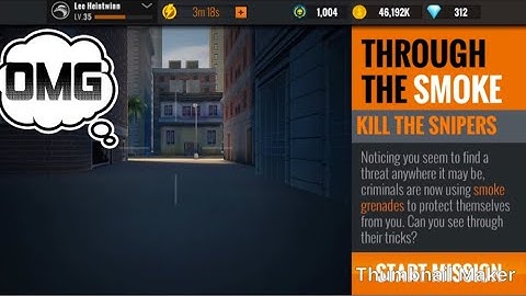 Through the smoke, Sniper 3D assassin shoot to kill Ivy city special ops #4