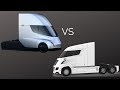 Tesla Semi vs Nikola Two