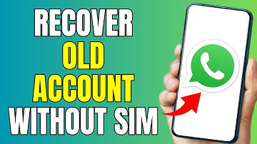 How To Recover Old WhatsApp Account Without Sim (2025) Easy Tutorial