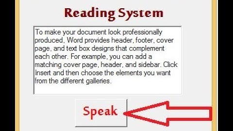 How to create reading word program in c++ with visual studio 2013