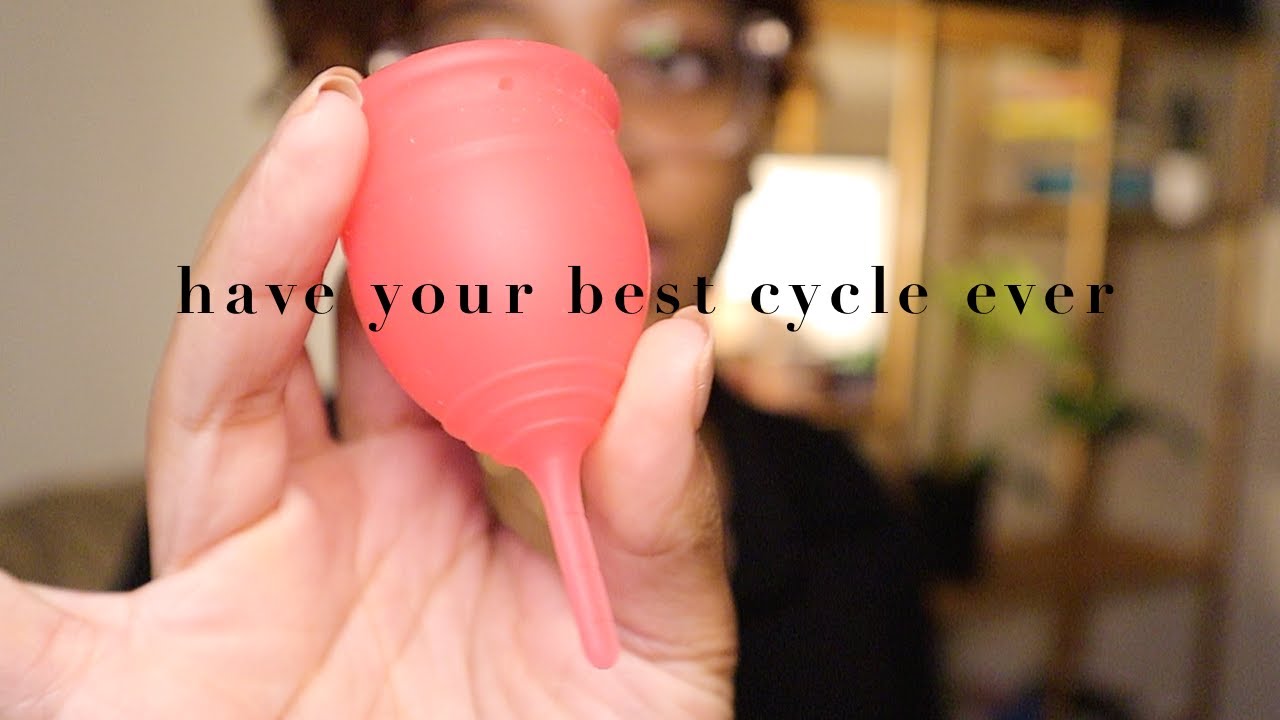 How to have the best cycle EVER! Favorite natural feminine hygiene products & using a menstrual cup