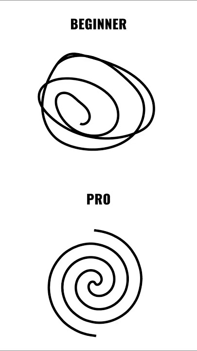 Beginner vs Pro - Spiral Effect in Illustrator - Easy & Advanced Tutorial