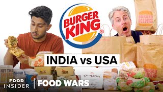 US vs India Burger King | Food Wars | Food Insider screenshot 3