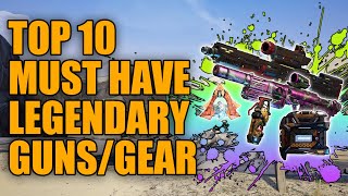 Borderlands 3 | 10 Must Have Legendary Guns/Gear for All Vault Hunters - Best Legendary Loot