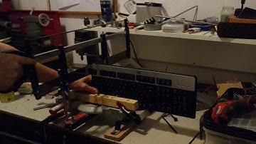 Star Citizen Rapid Access Panel, Prototype 2 - Keyboard hack(saw)ing - 1/5