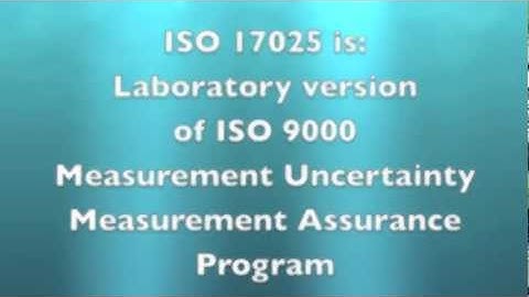 ISO 17025 Overview
