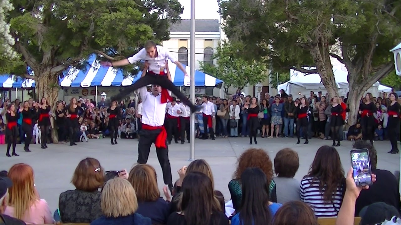 the Greek Dancers at Greek Festival in Northridge Ca