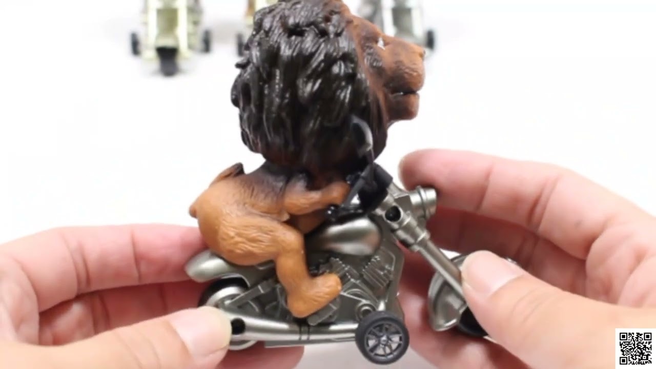 ザ・クレイジーフリクションバイクVer.タイガー＆ライオン｜おもちゃ