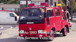 SODO Moto | 1993 Nissan Atlas double-cab fire service vehicle