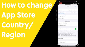 How To Change App Store Country/Region (2023)