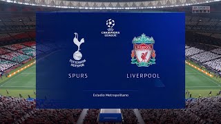 : FIFA 22 PS4-Tottenham Hotspur FC vs Liverpool-UFEA Champions League