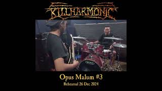 Opus Malum 3 Rehearsal 2024 12 26 technicaldeathmetal progressivedeathmetal kkdm iddm 51
