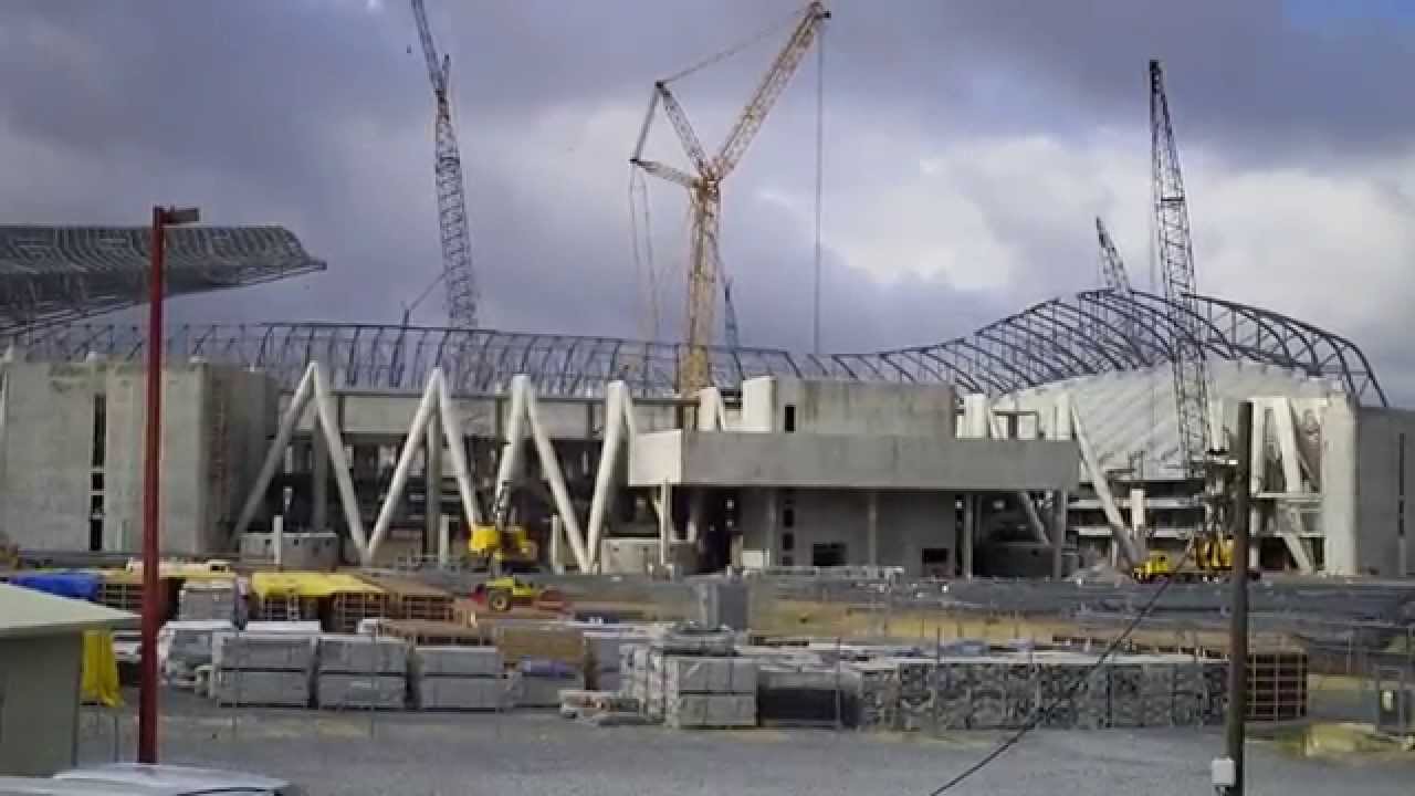 NUEVO ESTADIO DE FUTBOL MONTERREY.ABRIL 2014. - YouTube