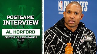 Al Horford on HUGE BOUNCE BACK Game | Celtics vs Cavs G5 Postgame Interview