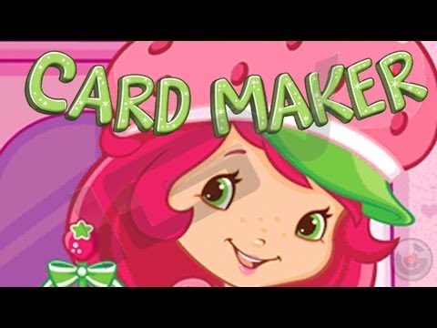 Strawberry Shortcake - Card Maker Dress Up - iPhone & iPad Gameplay Video