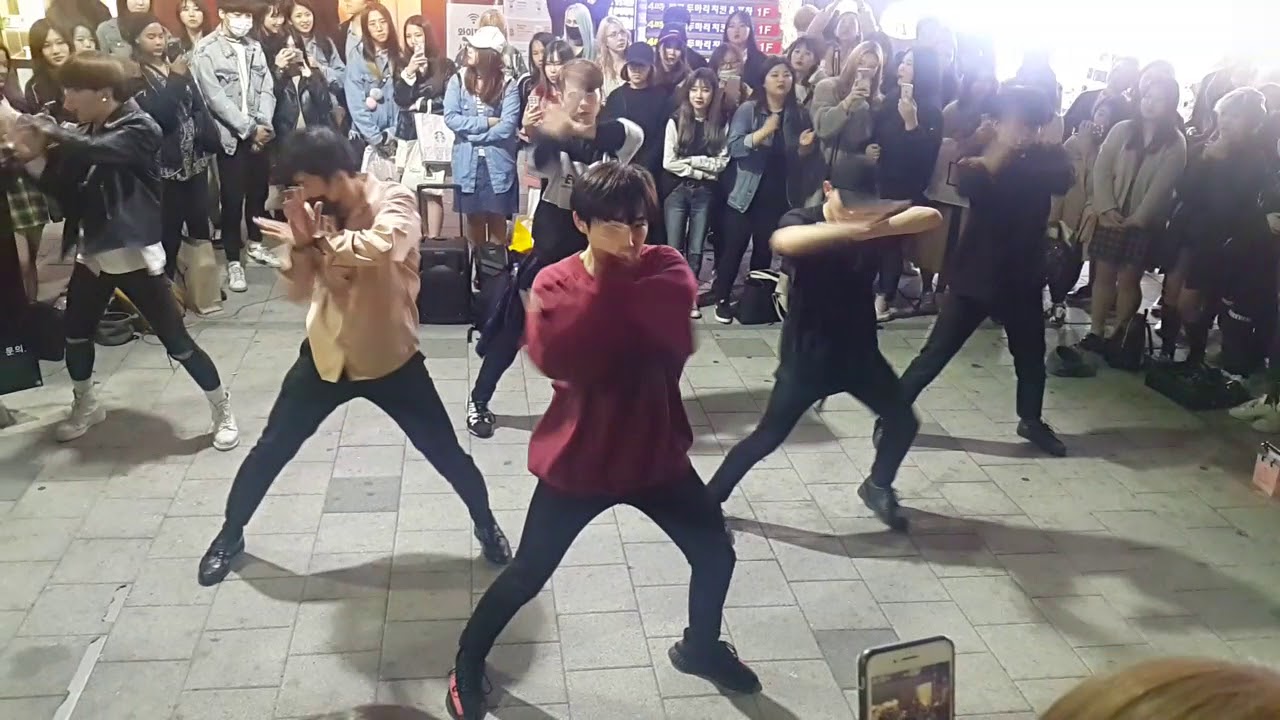 [KINGDOMS]BLOCKB☆품행제로☆ COVER 홍대버스킹 20180411수 [HONGDAE KPOP STREET DANCE]