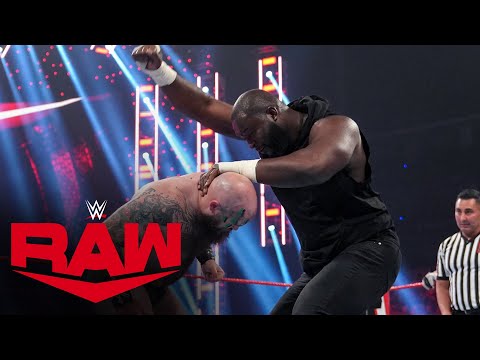 AJ Styles & Omos vs. The Viking Raiders – Raw Tag Team Championship Match: Raw, July 26, 2021